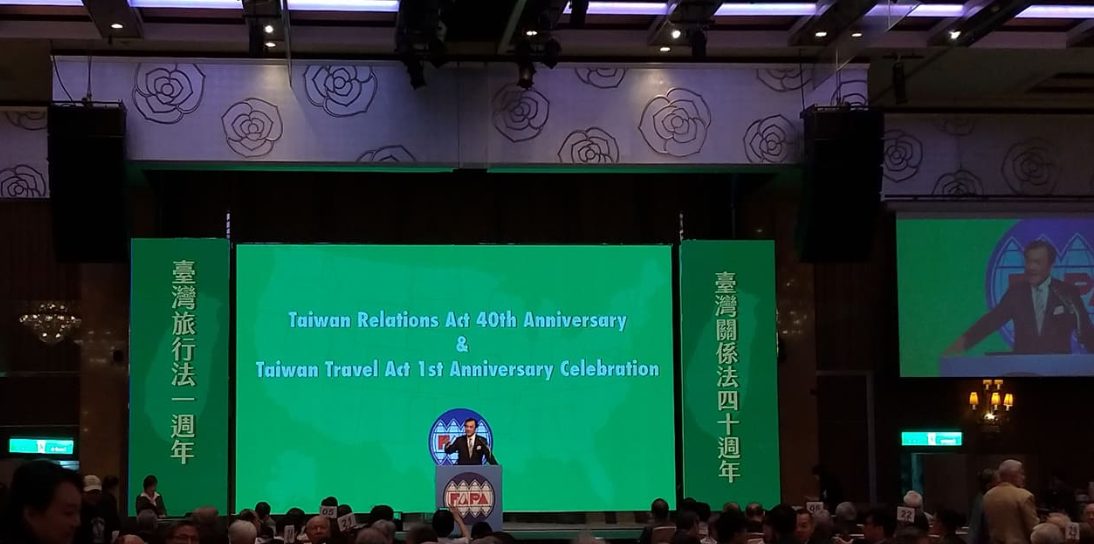 蘇嘉全感謝FAPA在海外的貢獻。 圖：陳佩君/攝