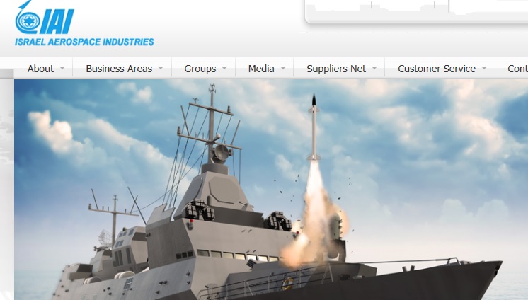 以色列武器出口商以色列航太公司成為中國鎖定目標。 圖：翻攝Israel Aerospace Industries官網