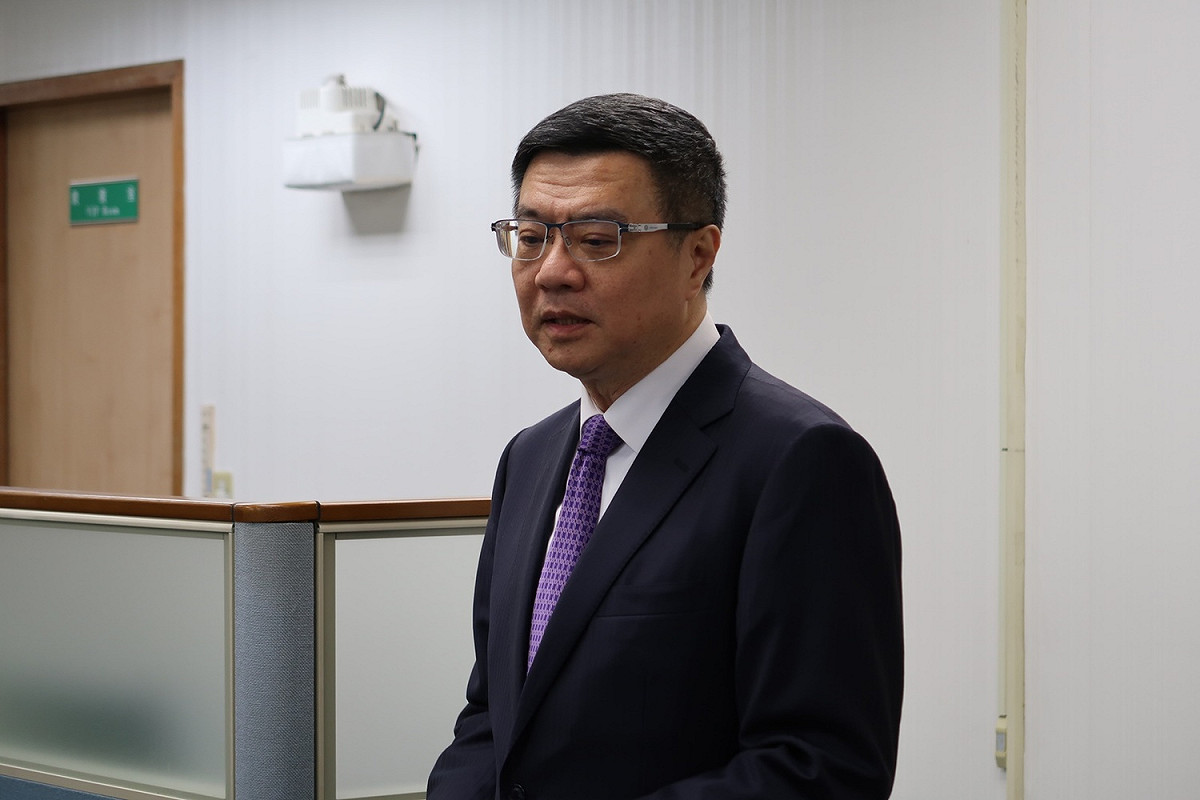民進黨主席卓榮泰。 圖：林朝億/攝