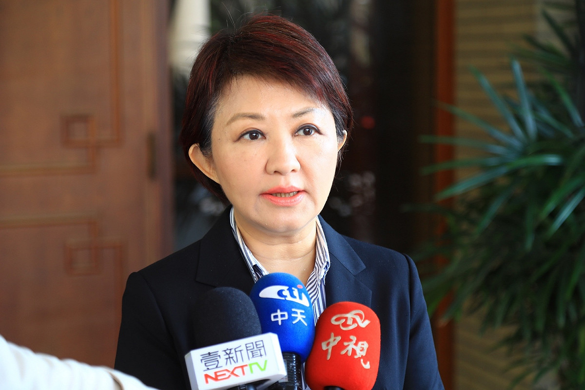 台中市長盧秀燕今日受訪時表示，台中空污是一項很困難的課題，但她會全力以赴。 圖：台中市政府/提供（資料照片）