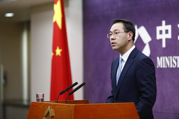中國商務部新聞發言人高峰表示，「不可靠實體清單」制度正在履行相關的程序，將於近期發佈。 圖 / 翻攝自中國商務部(資料照片)