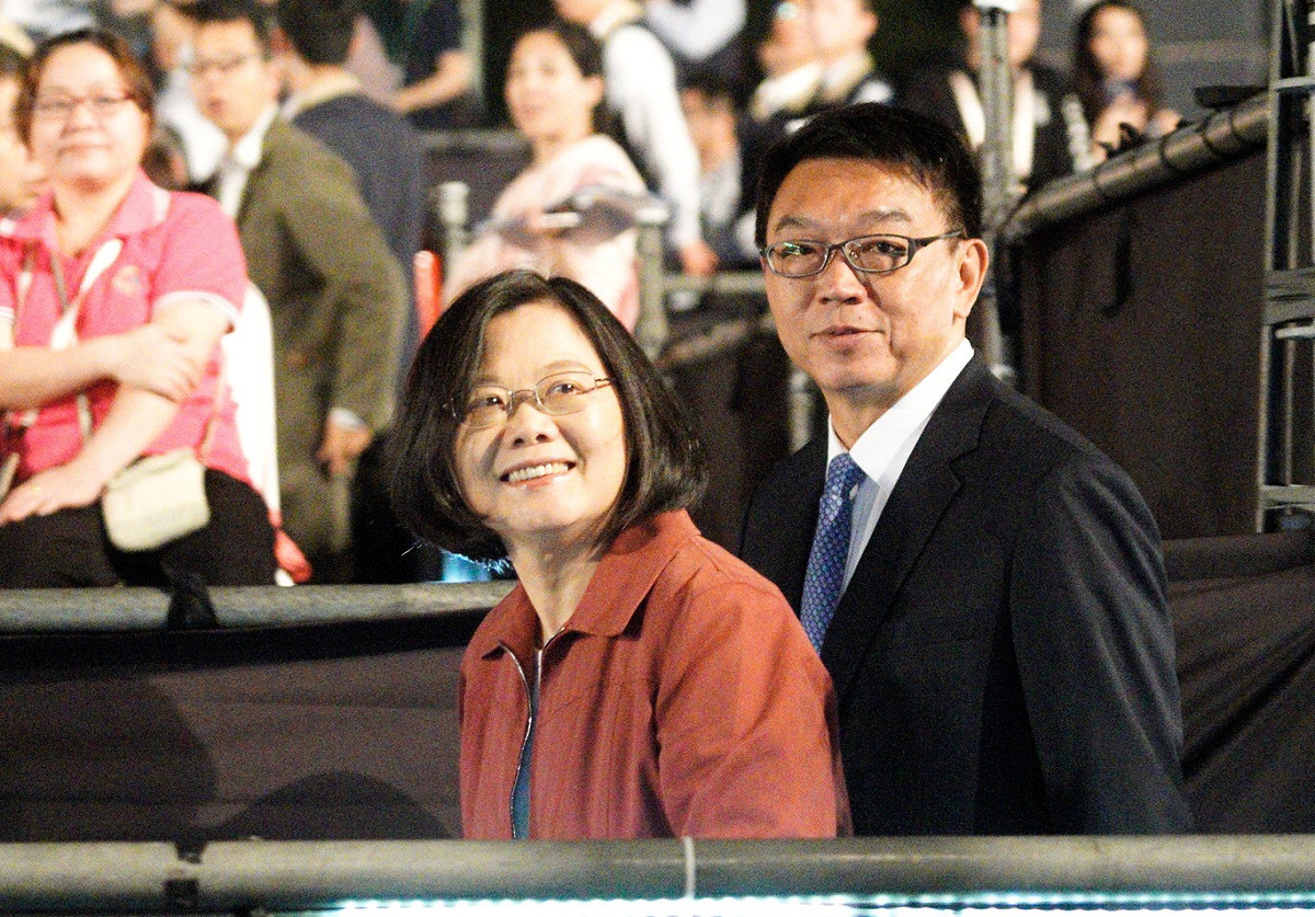 總統蔡英文出席2019總統府音樂會。 圖：張良一/攝