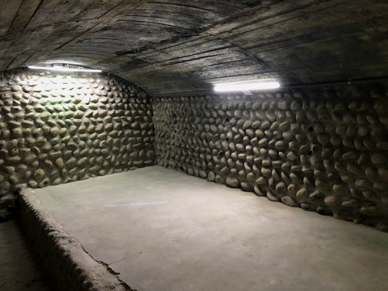 清水鬼洞興建於1943年，為日本在二次大戰時應戰局所需而興建。 圖：台中市政府/提供