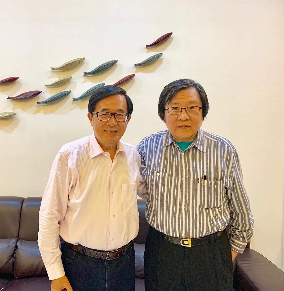 前總統陳水扁在新勇哥物語中說，邱義仁是總統大選公認的最佳操盤手，兩度為他贏得逆轉勝。 圖：翻攝自陳水扁新勇哥物語