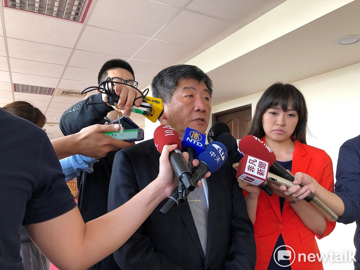 衛福部長陳時中今天到立法院衛環委員會專案報告並備詢。 圖：趙婉淳／攝