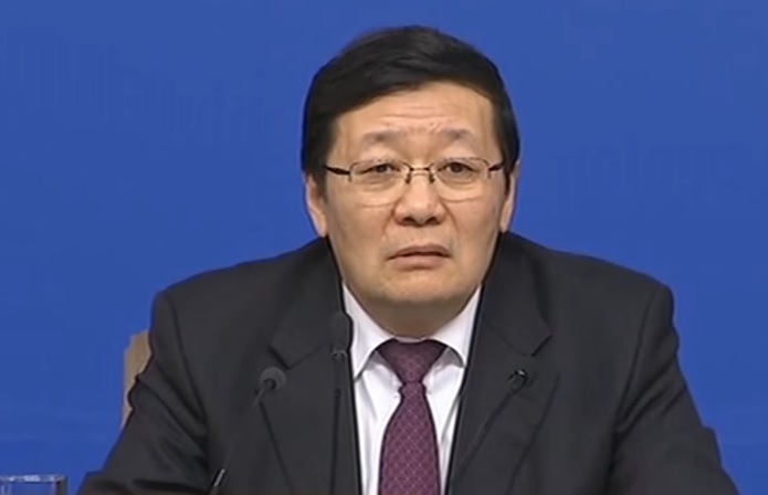 中國前財政部部長樓繼偉。 圖：翻攝自Youtube（資料照）