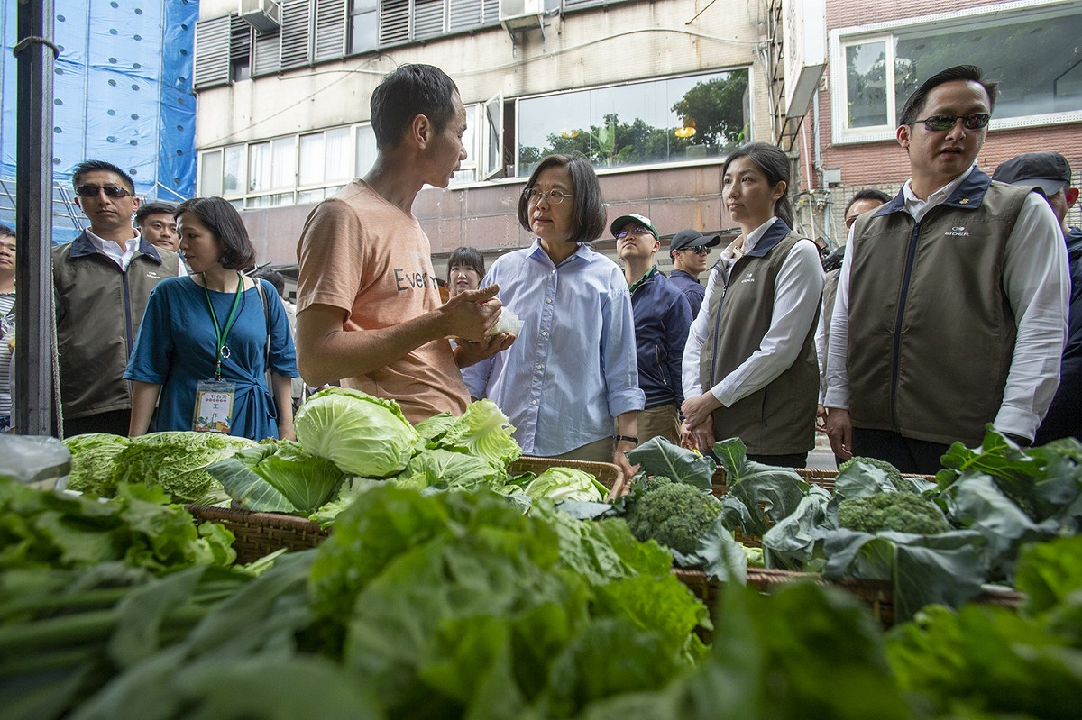 總統蔡英文。 資料照片：總統府提供