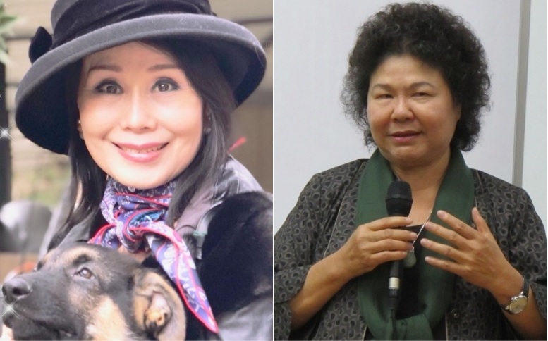 資深藝人張琍敏日前於臉書發文指高雄有3000億的重大弊案，痛批陳菊「蛇鼠一窩」。 圖：新頭殼合成