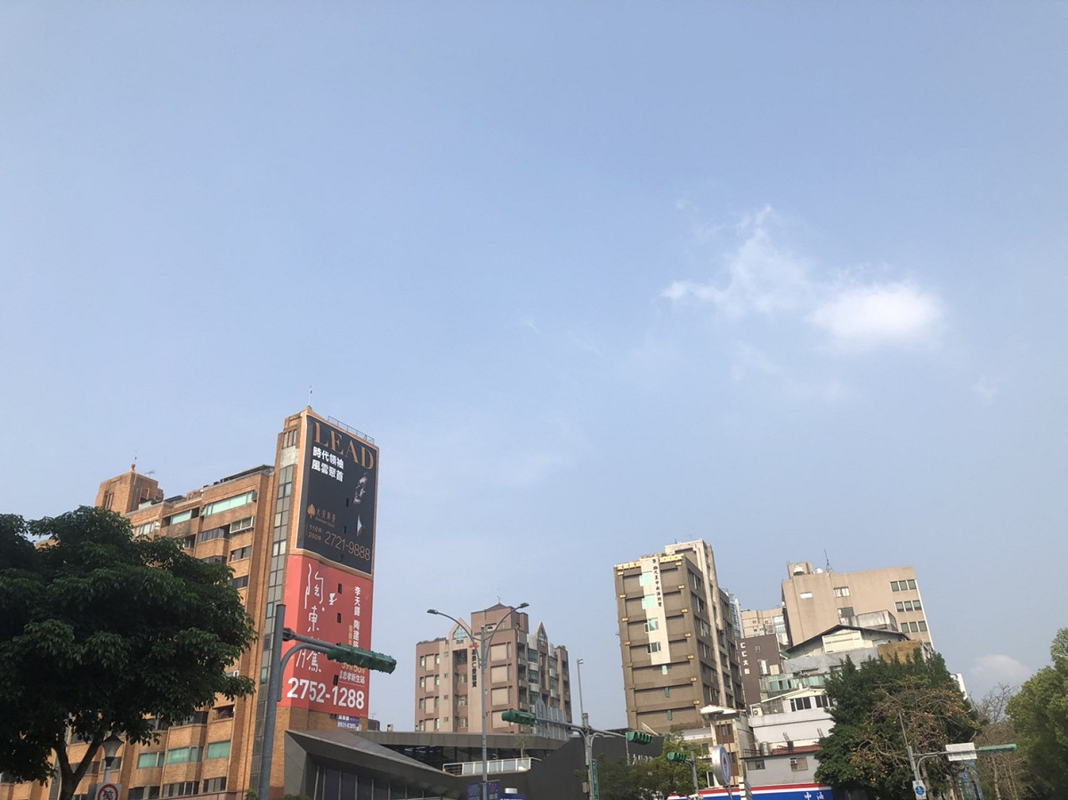今天全台天氣舒適晴朗。 圖：張嘉哲/攝