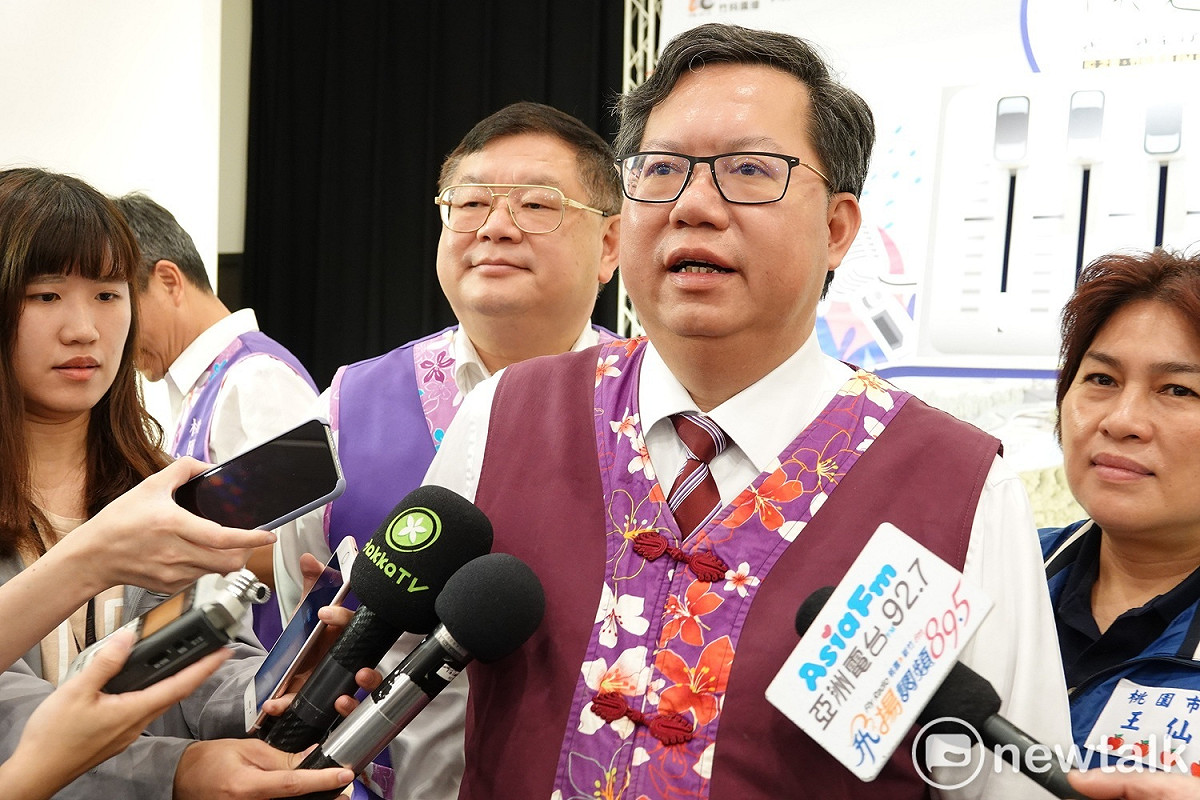 對於蔡賴兩人昨會面後似乎無共識，桃園市長鄭文燦表示，意見有差距是正常的，協調小組仍會盡力尋求共識。 圖：林昀真／攝