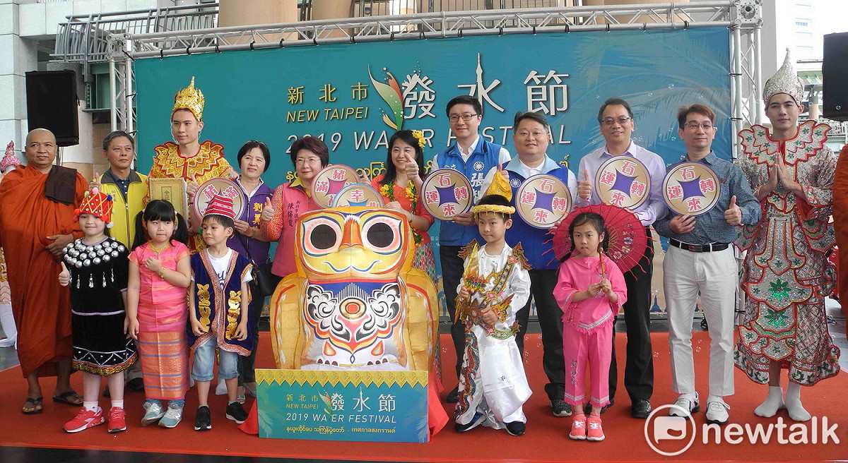 「2019新北市潑水節」主場活動將於14日在中和華新街登場，結合潑水祈福、趣味活動及抽獎。  圖 : 王峻昌/攝