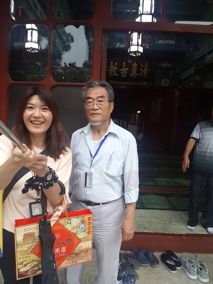2018年代表民進黨參選桃園市龍潭區議員、同時也是白色恐怖受難者魏廷朝之女的魏筠，在臉書談到邵子平，指出邵子平是父親魏廷朝的摯友，認為「邵伯的國籍問題是時代的悲劇」。 圖：翻攝自魏筠臉書