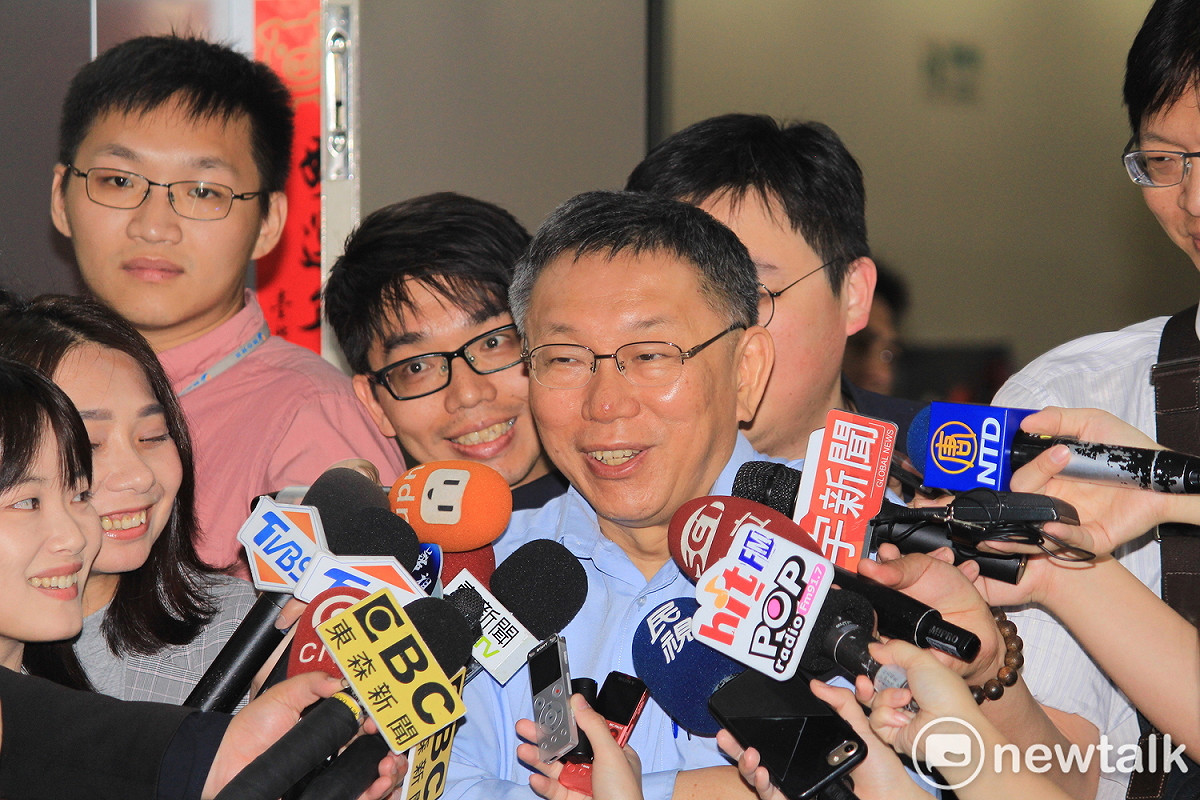 台北市長柯文哲。 圖：周煊惠 ／攝
