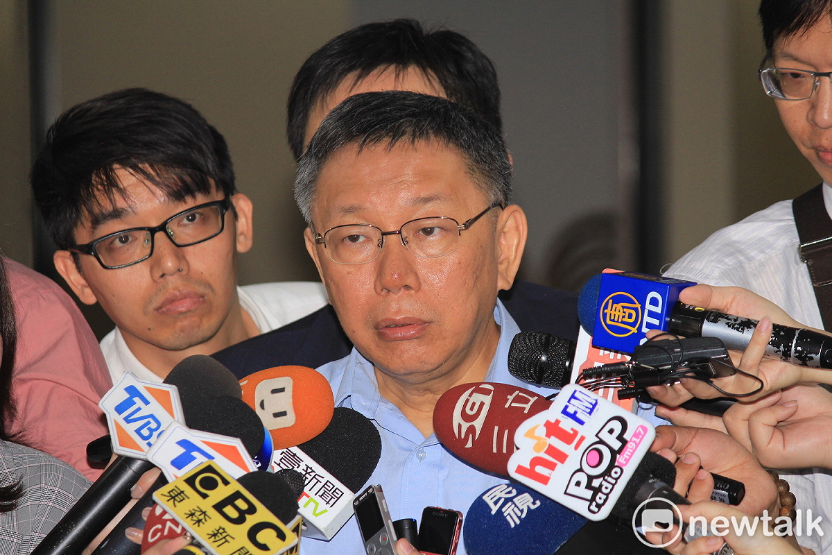 台北市長柯文哲。 圖：周煊惠 ／攝