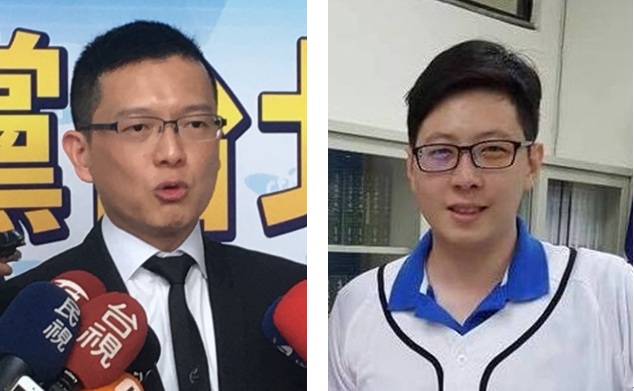 國民黨前立委孫大千(左)VS.桃園市議員王浩宇(右) 圖：新頭殼合成