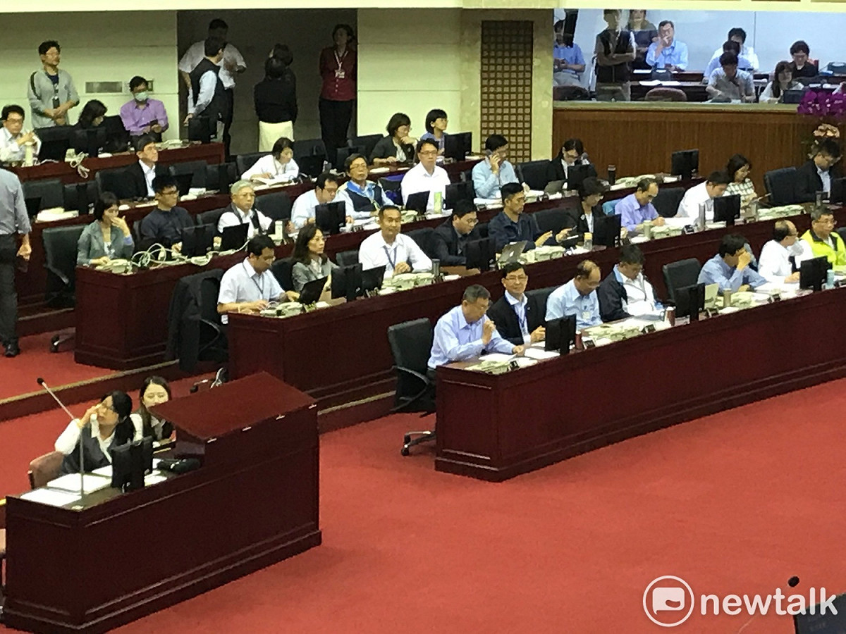 台北市議會開議。 圖：周煊惠 ／攝