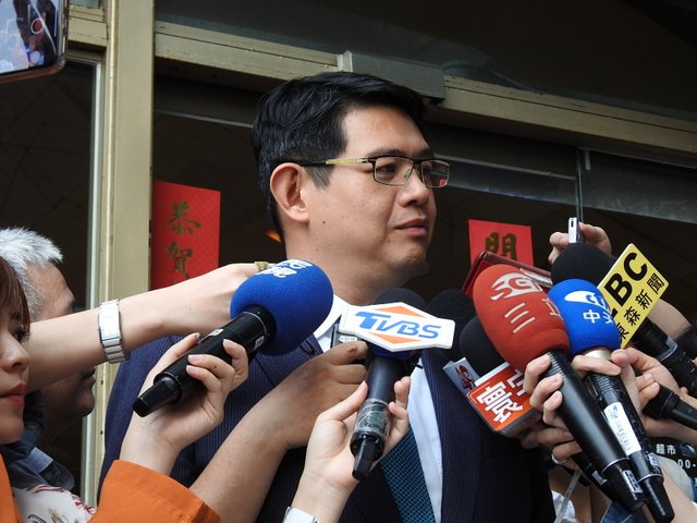 民進黨中執委黃俊哲。 圖：林朝億/攝