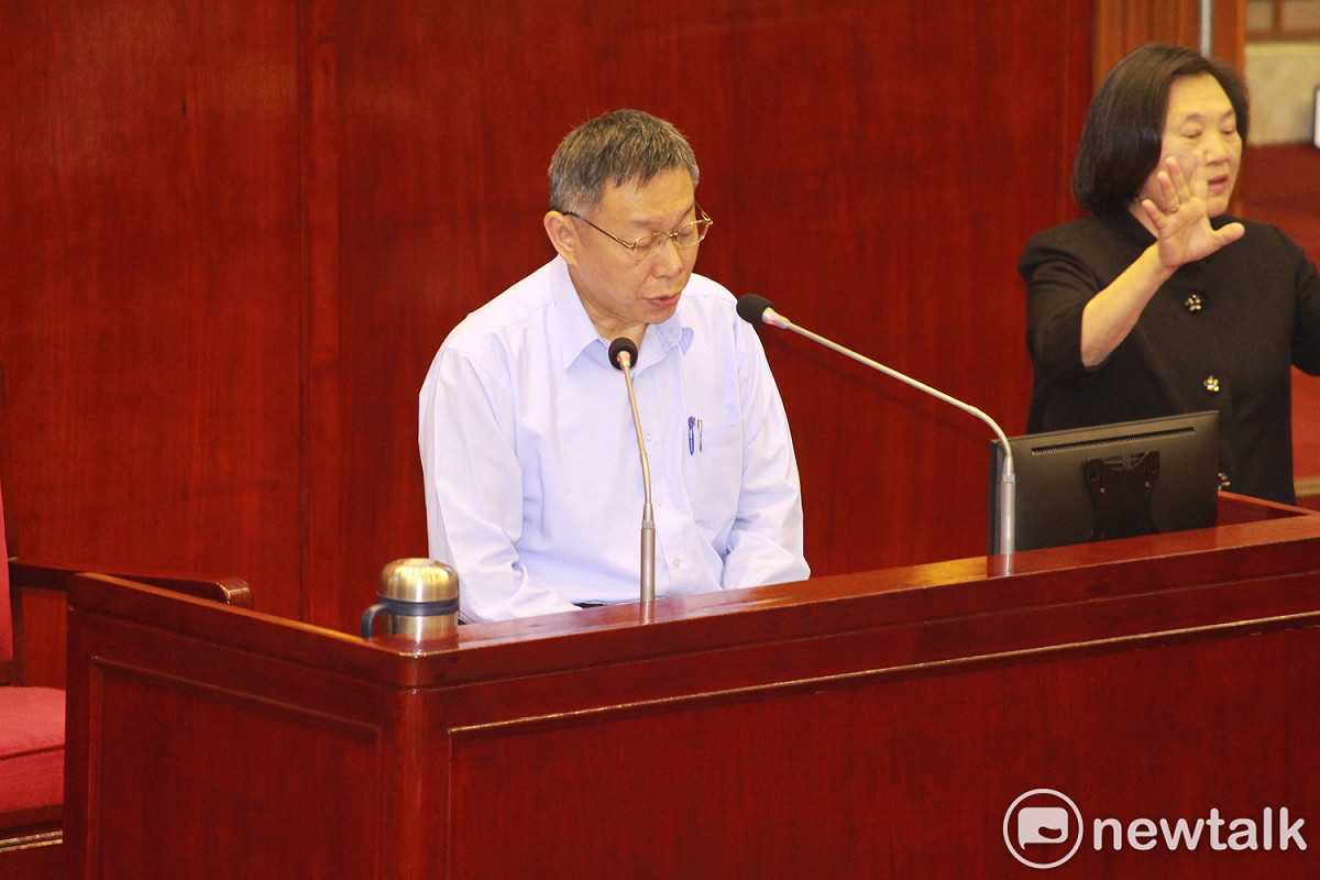 台北市長柯文哲。 圖：周煊惠 / 攝
