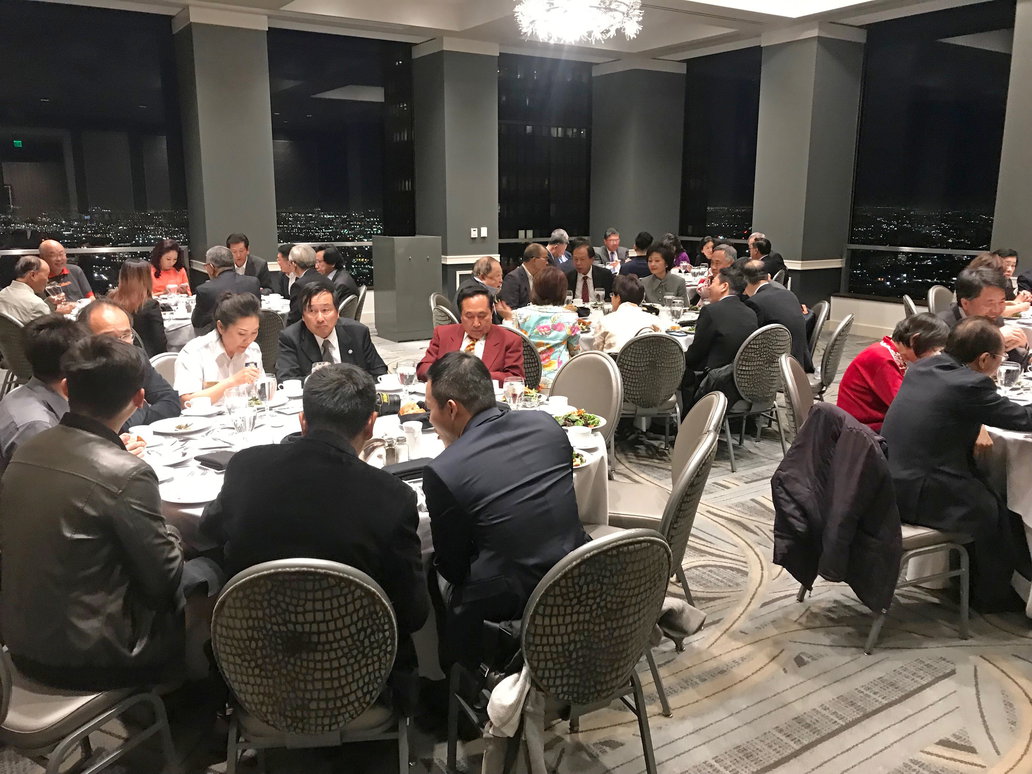 南加玉山科技協會挺韓企業家見不到韓國瑜感到有些遺憾。 圖：高雄市政府／提供