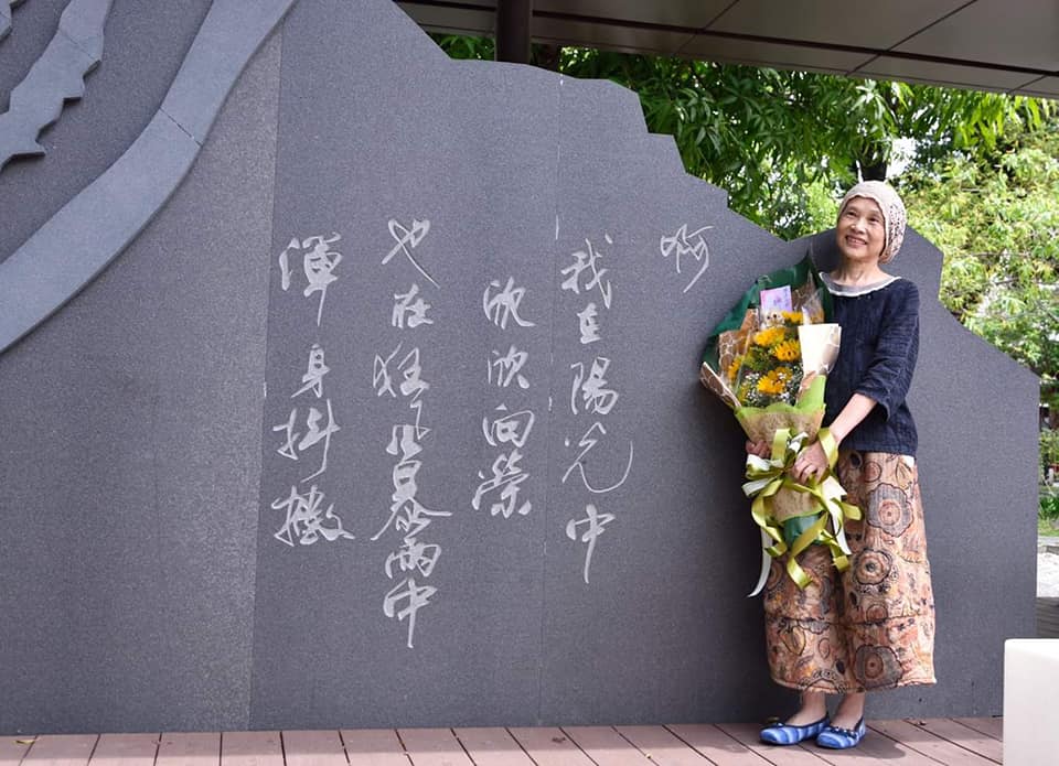 台語文學作家顧德莎。 圖：翻攝自顧德莎臉書