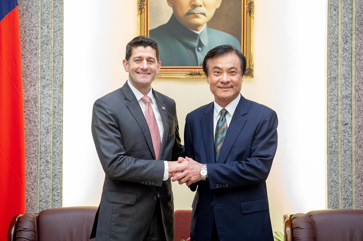 蘇嘉全今天會面萊恩。 圖:蘇嘉全辦公室提供