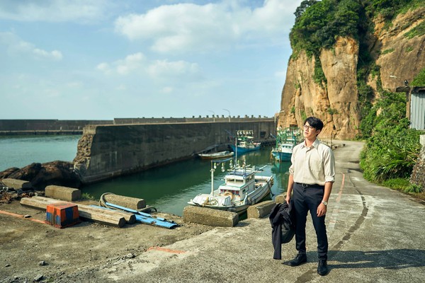 幽靜、人煙稀少的水湳洞漁港，成為許多台劇電影的取景地。 圖：取自我們與惡的距離粉專