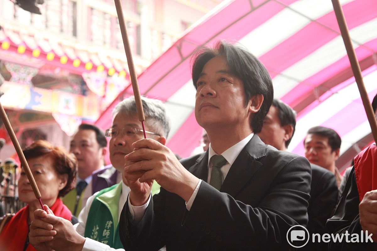 前行政院長賴清德今天表示，絕不接受台灣成為第二個香港、澳門及西藏。 圖：林昀真／攝（資料照）