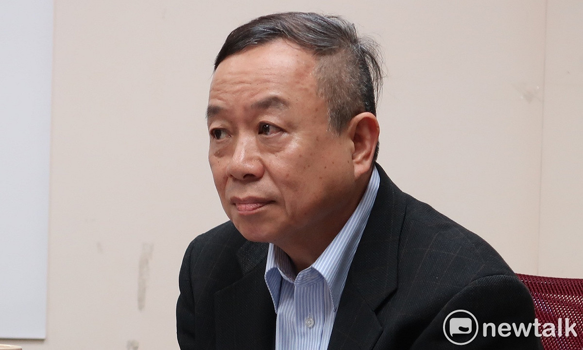 法治時報社長黃越欽。 圖：林朝億/攝