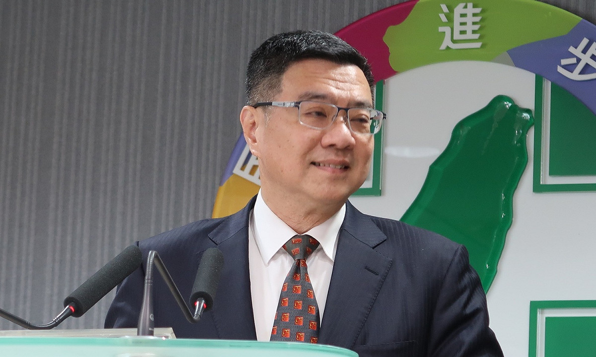 民進黨主席卓榮泰。 圖：林朝億/攝