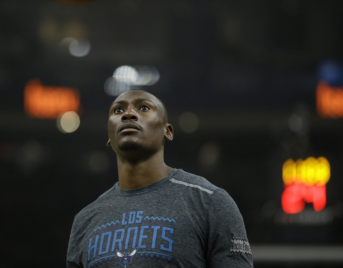 黃蜂中鋒Bismack Biyombo 。 圖／美聯社／達志影像