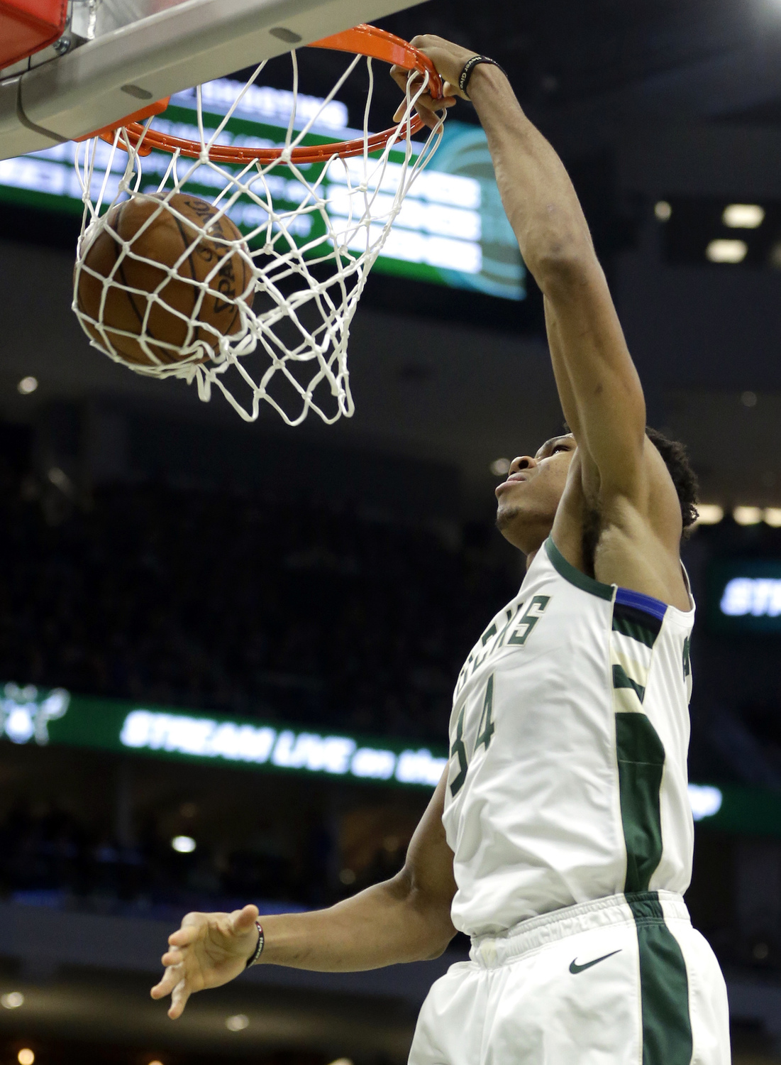 Giannis Antetokounmpo。 圖／美聯社／達志影像