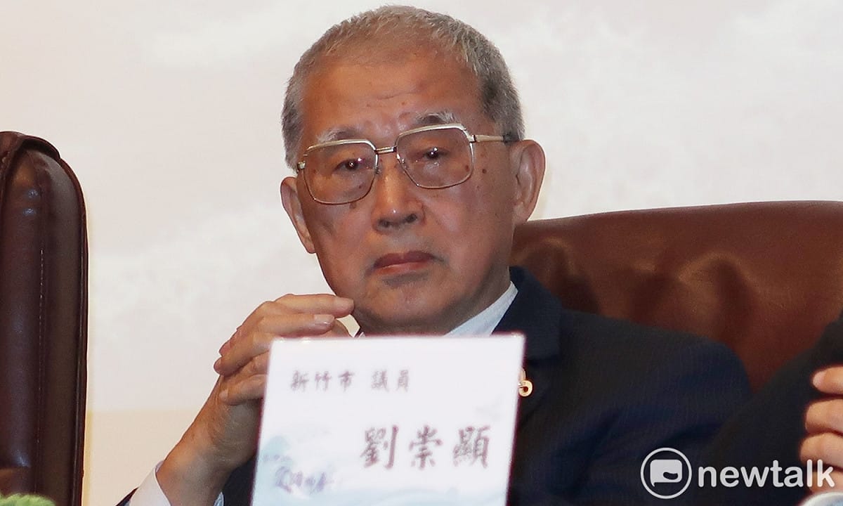 前監察院長王建煊。 圖：林朝億/攝