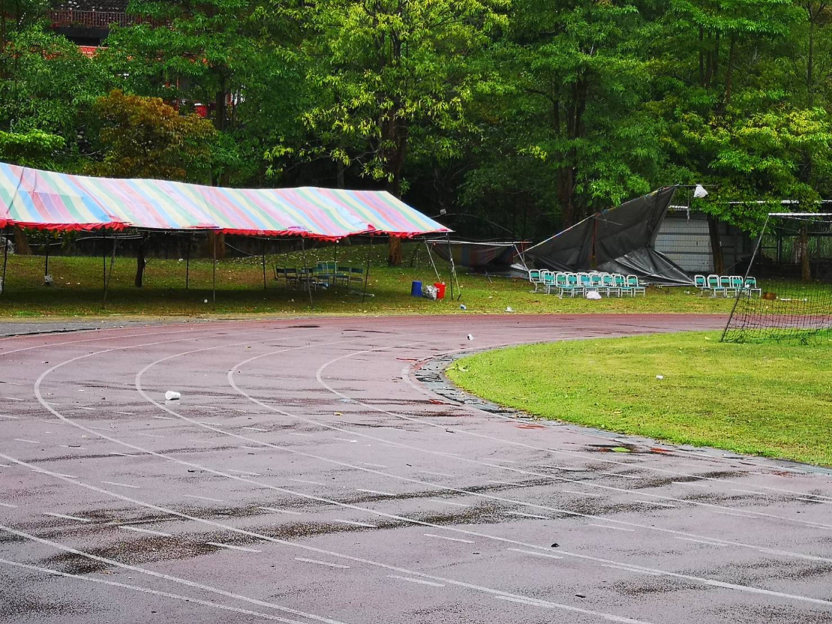 旗美高中校園。 圖：翻攝自網路