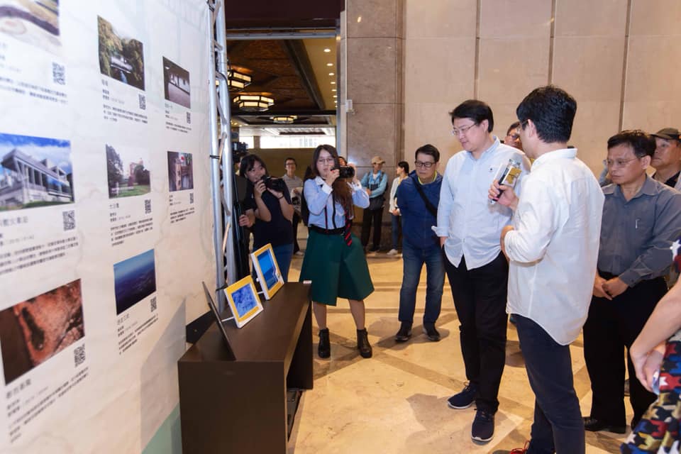 基隆市政府結合大基隆歷史場景再現計畫舉辦影音人才培訓活動，市長林右昌今(19)日出席活動成果展。 圖：翻攝自 林右昌UChange 臉書