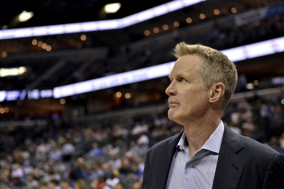 勇士總教練Steve Kerr。 圖／美聯社／達志影像