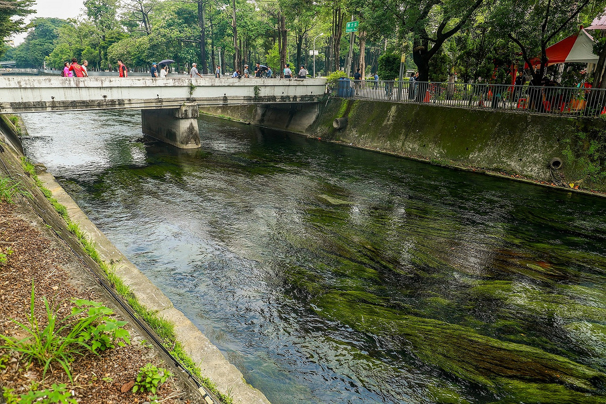 台中市政府持續推動綠川整治，圖為興大段。 圖 : 台中市政府/提供
