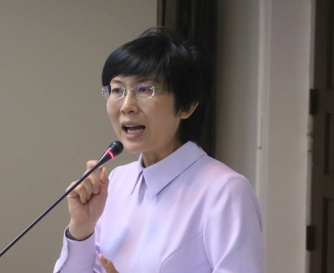 民進黨立委林岱樺22日表示，放寬警官警員退休政策建議尚在研擬階段，目前已請警政署暫停處理此政策討論。 圖：翻攝林岱樺臉書
