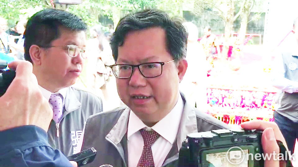 鄭文燦表示，目前民進黨最重要是「蔡賴合」，白綠合作是媒體創造出來的話題，黨內沒有討論過蔡柯配。 圖：林昀真/攝