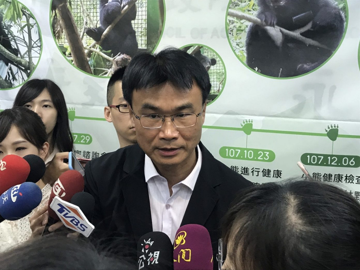 農委會主委陳吉仲表示，政治的問不多加評論。 圖／記者陳俐穎攝