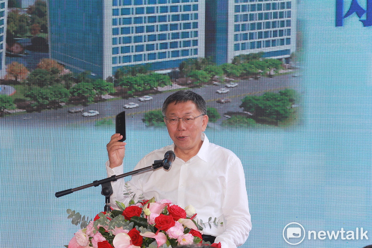台北市長柯文哲。 圖：新頭殼資料照