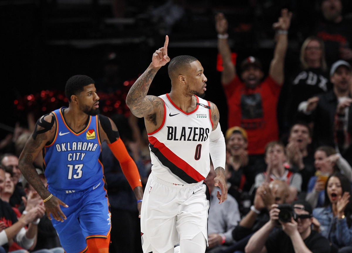 Damian Lillard。 圖／美聯社／達志影像