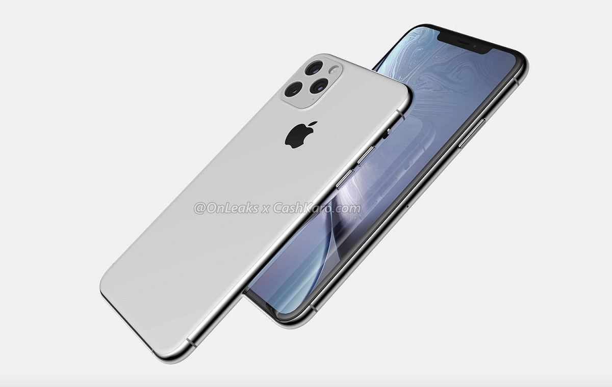 新iPhone渲染圖釋出。 圖：翻攝自Cashkaro網站