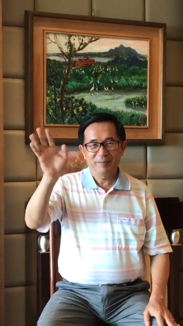 前總統陳水扁。 圖：翻攝自陳水扁新勇哥物語臉書