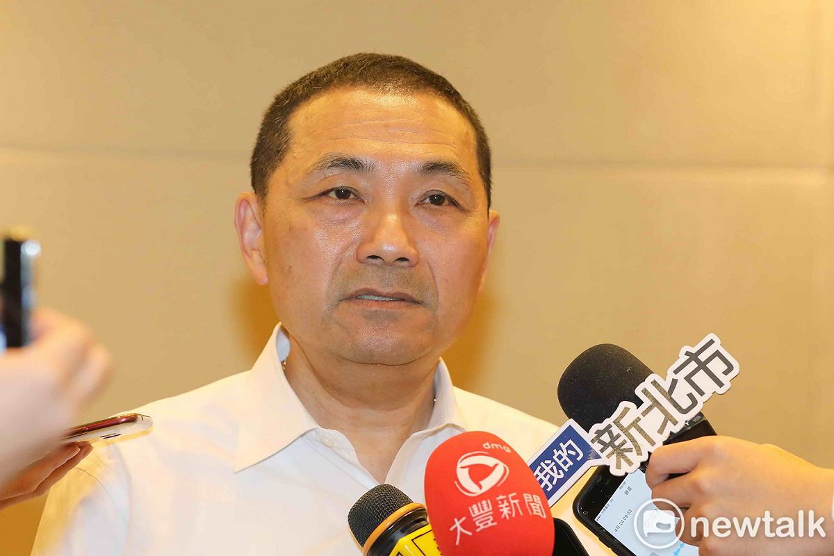 新北市長侯友宜對國民黨未補助他分文選舉經費之事表示，當時政黨很拮据，沒有給任何支援是合理，也是應該的。 圖：王峻昌/攝
