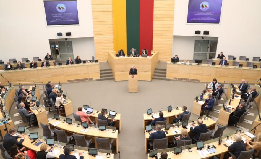 立陶宛議會（Seimas） 圖：翻攝自Seimas推特
