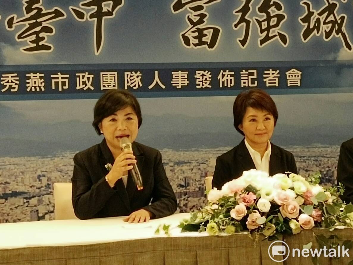 楊瓊瓔為盧秀燕的首席副市長，各界咸認她必將投入2020 立委選舉。 圖 : 新頭殼資料照片