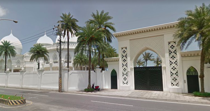 由林昭文興建，位於頭城烏石港附近的的桂蓮園，又稱小白宮。 圖：google map