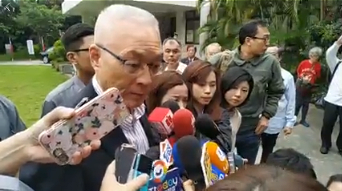 國民黨主席吳敦義談國民黨初選要政見發表，但沒有辯論。 圖：翻攝吳敦義 Wu, Den-Yih臉書