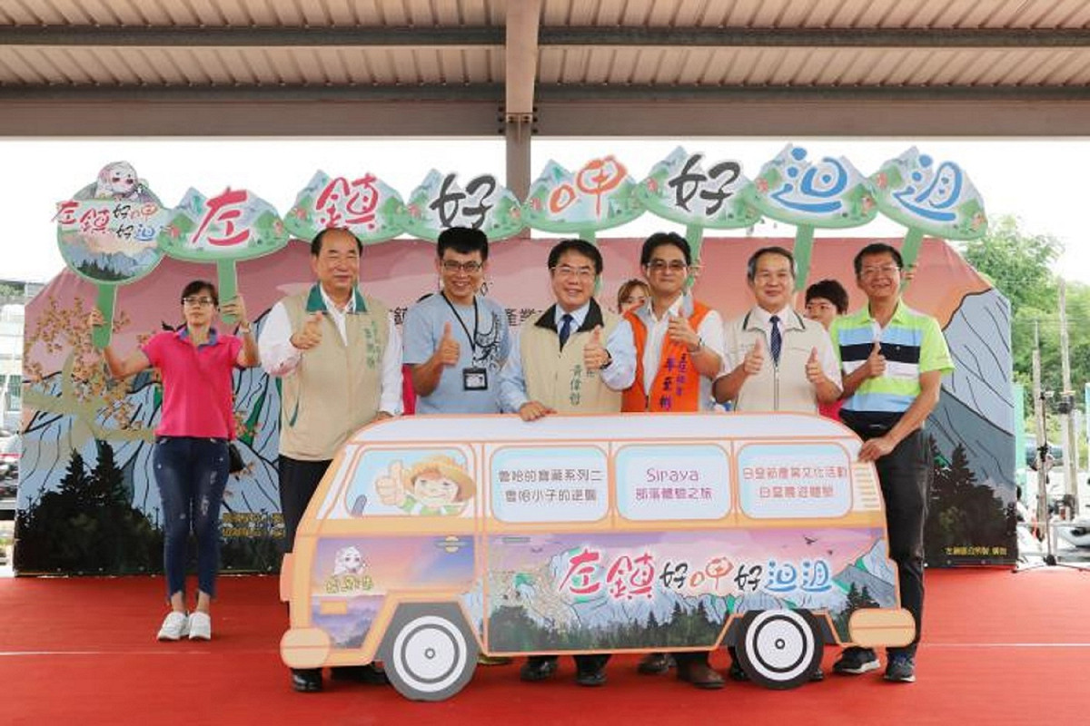 為推廣左鎮在地農特產品及特色觀光資源，台南市政府舉辦白堊節產業文化活動，熱情邀請各地民眾參與。（黃博郎攝）
