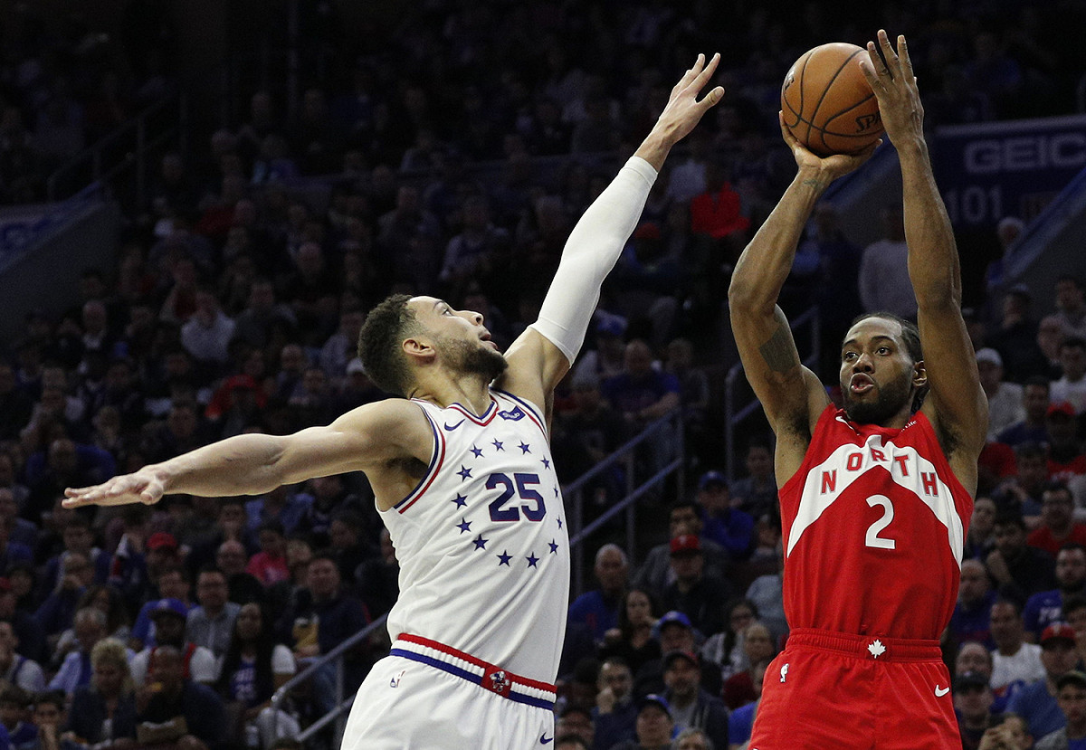 暴龍一哥「可愛」Kawhi Leonard（右）。 圖／美聯社／達志影像